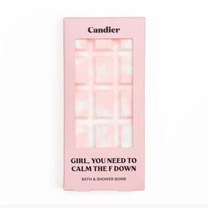 Candier Bath and Shower Bomb Bar - Girl You Need to Calm the F Down